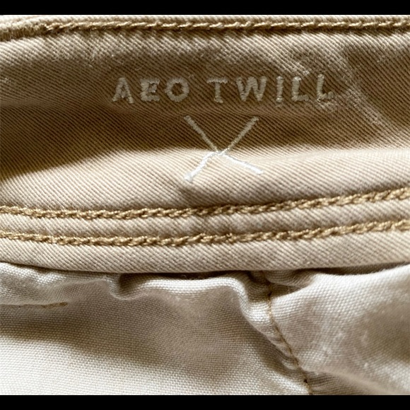 American Eagle Kick Boot Twill Pants size 12 Short - Picture 4 of 8